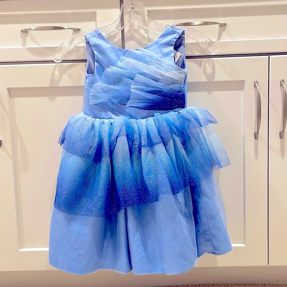 Disney blue Cinderella dress for girls size US3 - Picture 4 of 10